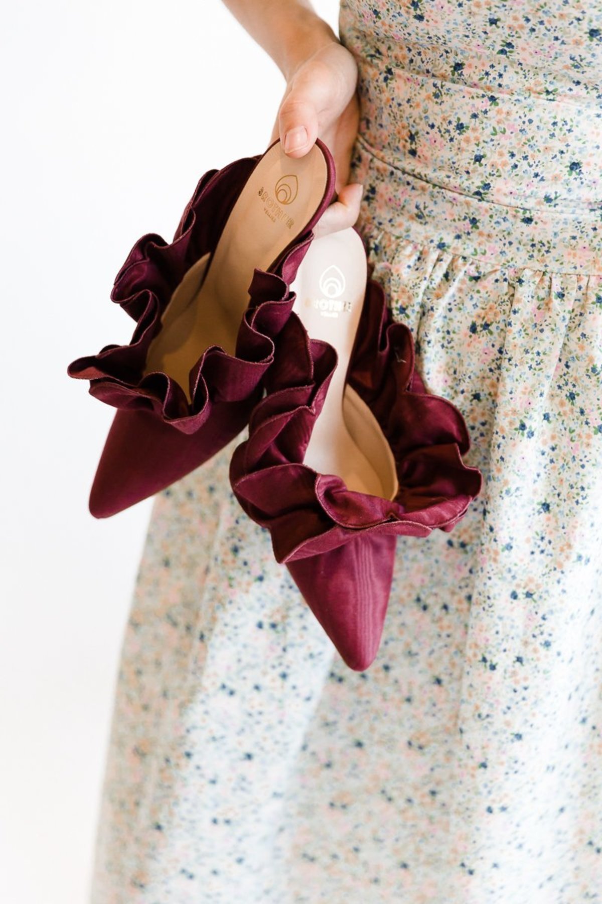 Brother Vellies Stell Mule - Raspberry - Image 2 of 2