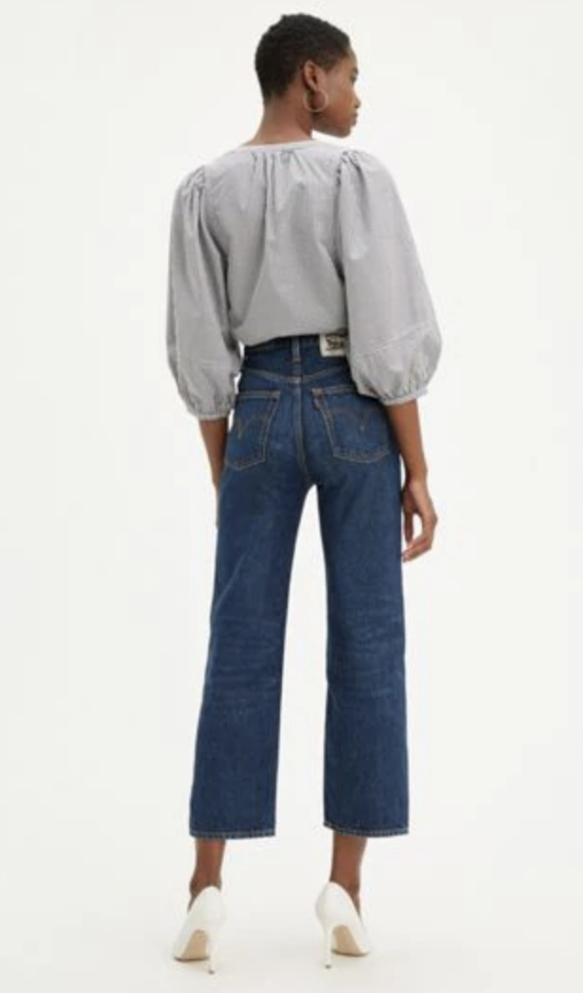Levi's Wellthread Ribcage Straight Jean - Ground Swell | Garmentory
