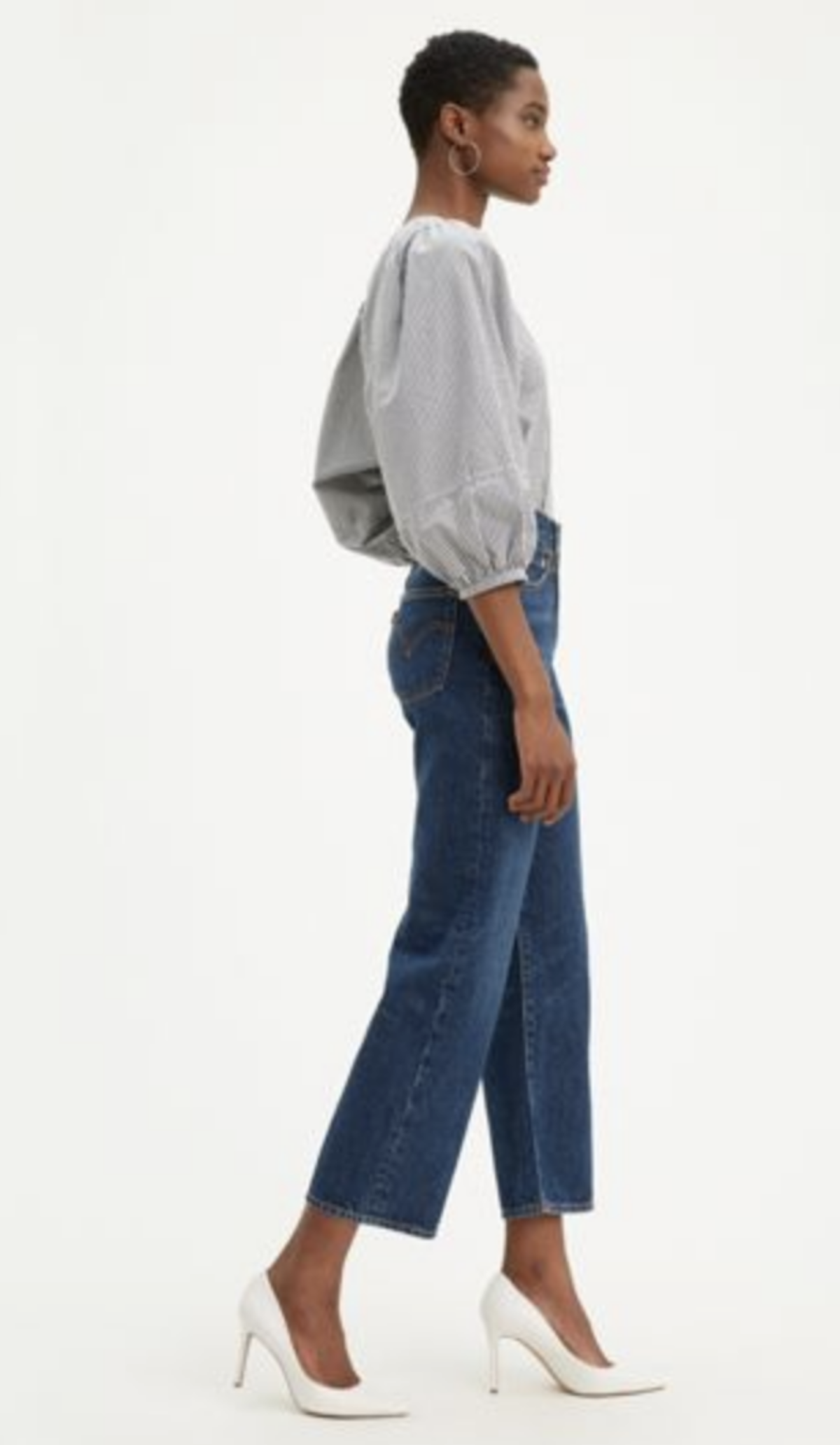 Levi's Wellthread Ribcage Straight Jean - Ground Swell | Garmentory