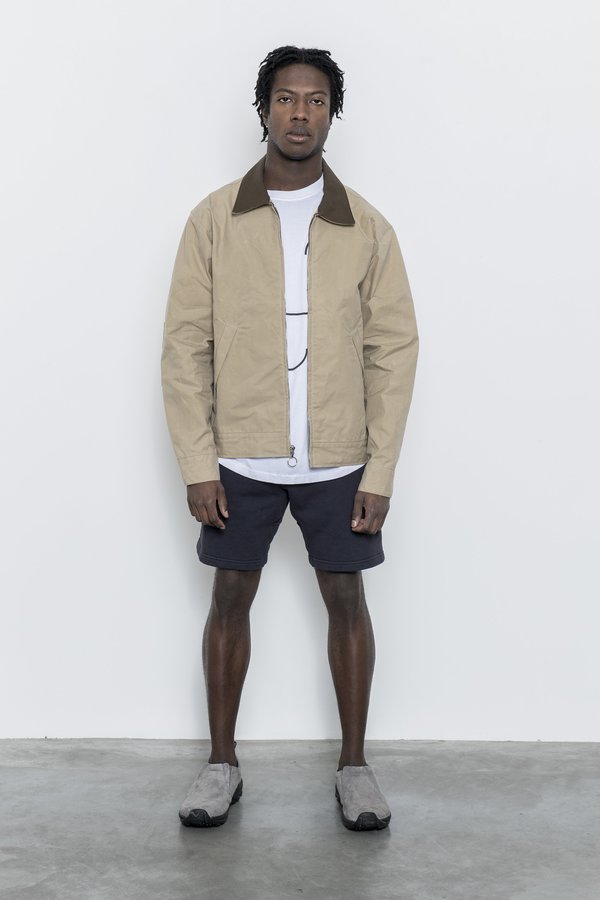 Paa Big Rig Waxed Cotton Jacket - Khaki | Garmentory