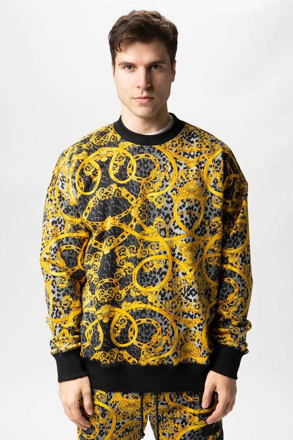 Versace Jeans Couture Man Light Sweater - nero | Garmentory Versace Jeans Couture Man Light Sweater - nero | Garmentory