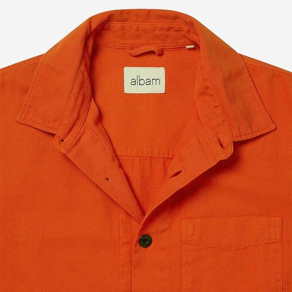 Albam Foundry Work Shirt - Orange 