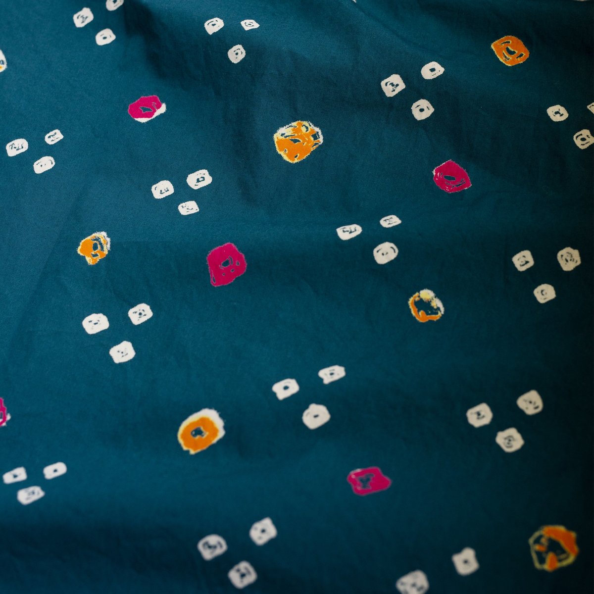 Gitman Bros. Gitman Vintage Classic Bandhani Cloth Camp Shirt - Green - Image 3 of 5