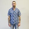 Gitman Bros. Gitman Vintage Gio Ponti Camp Shirt - Linen Blues - Thumbnail 4