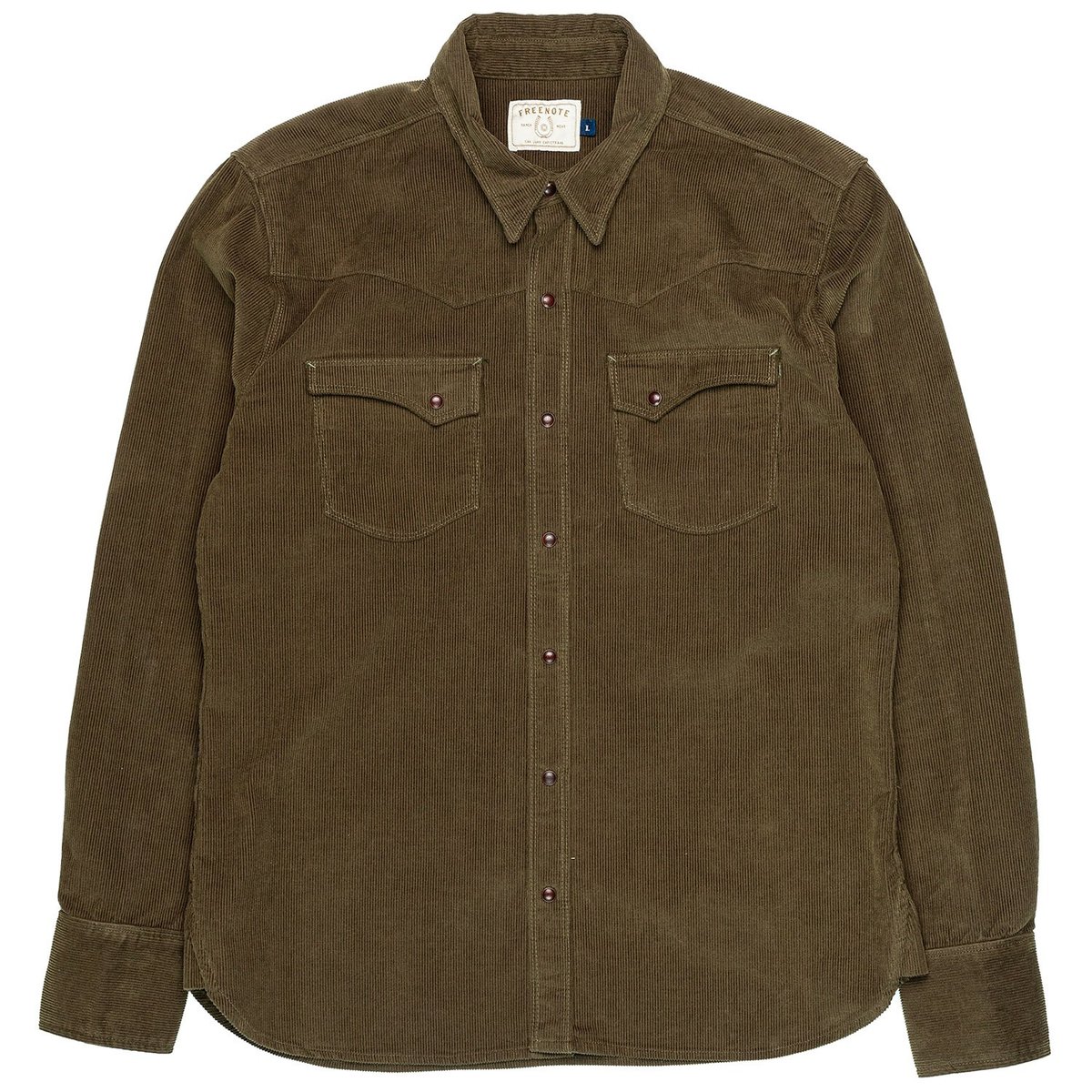 Freenote Cloth Calico - Canteen Corduroy | Garmentory