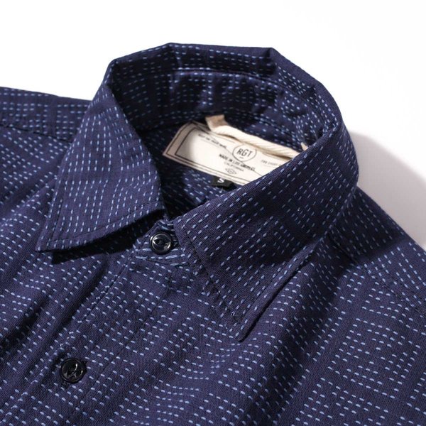 Rogue Territory Oxford Work Shirt Stitch Sashiko