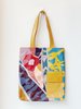 Nimes x Pastel Leather Tote - Pastel Print  - Thumbnail 1