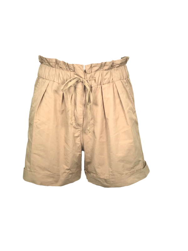 Sea Giselle Waist Tie Shorts Khaki Garmentory