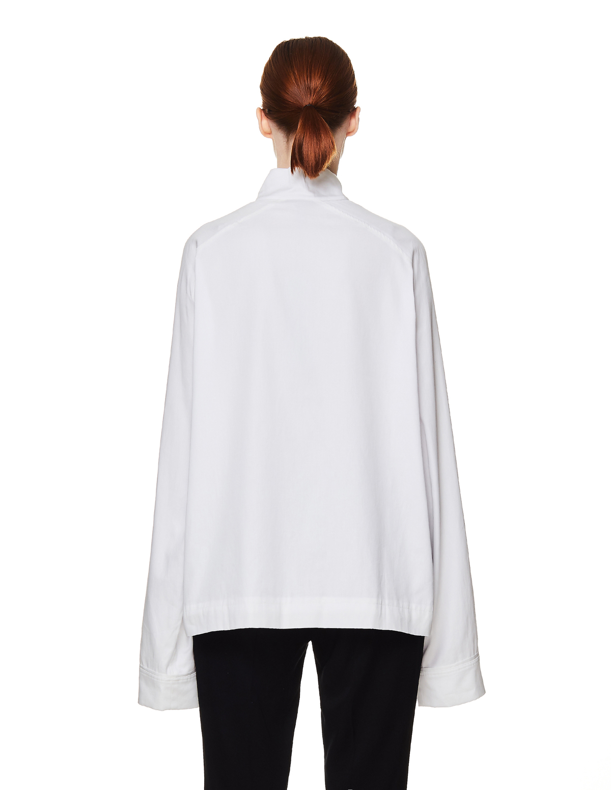 Haider Ackermann White Cotton Cargo Shirt | Garmentory