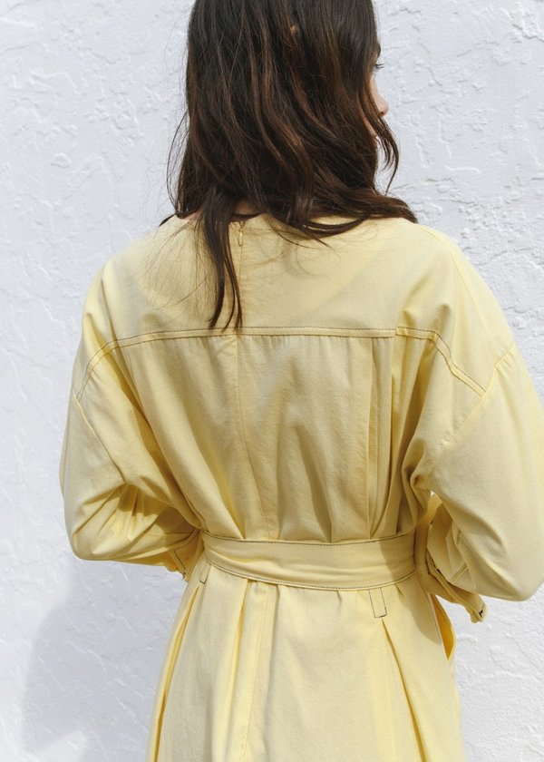 JOWA. Margine Stitch Dress with Matching Belt