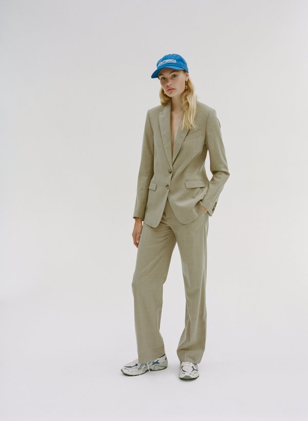Sporty & Rich Science logo hat - sport blue/white stitch Sporty & Rich Science logo hat - sport blue/white stitch
