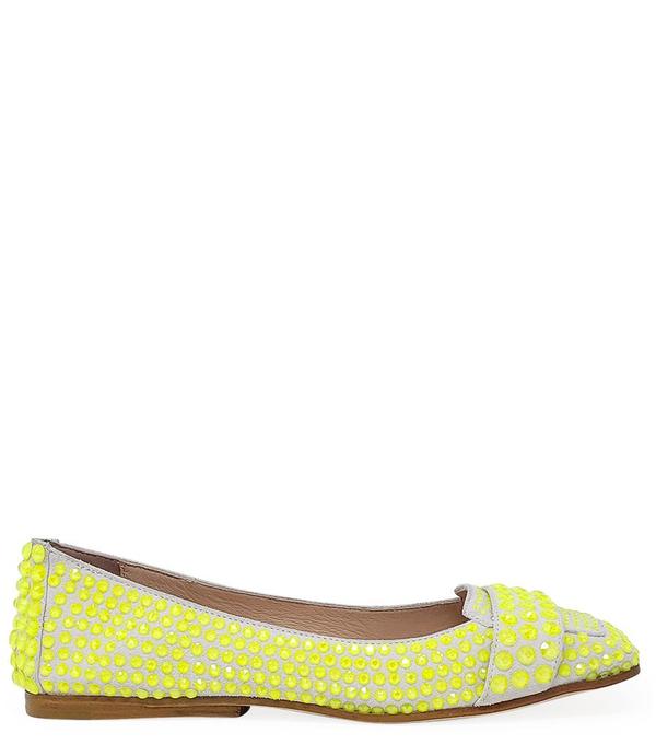 Madison Maison By Eddy D Ballet Flat - Neon Yellow Madison Maison By Eddy D Ballet Flat - Neon Yellow