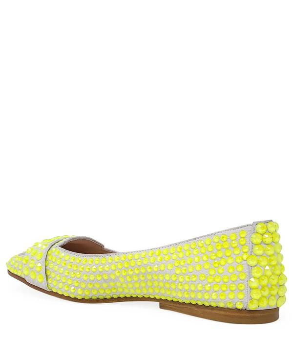 Madison Maison By Eddy D Ballet Flat - Neon Yellow Madison Maison By Eddy D Ballet Flat - Neon Yellow
