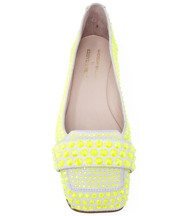 Madison Maison By Eddy D Ballet Flat - Neon Yellow Madison Maison By Eddy D Ballet Flat - Neon Yellow