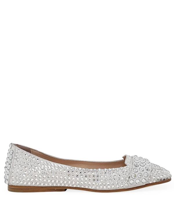 Madison Maison By Eddy D Ballet Flat - Silver Madison Maison By Eddy D Ballet Flat - Silver