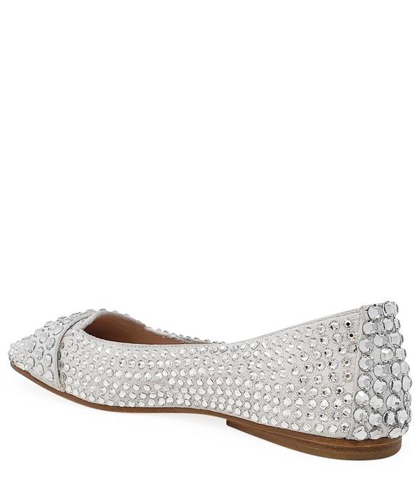Madison Maison By Eddy D Ballet Flat - Silver Madison Maison By Eddy D Ballet Flat - Silver