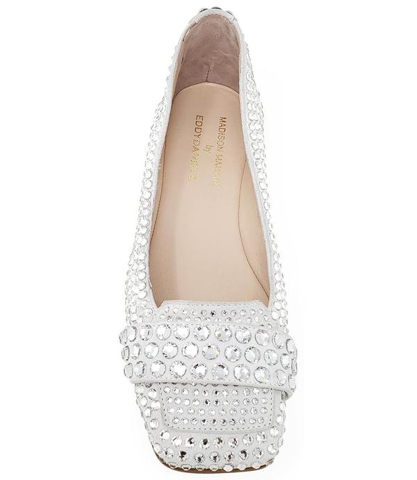 Madison Maison By Eddy D Ballet Flat - Silver Madison Maison By Eddy D Ballet Flat - Silver
