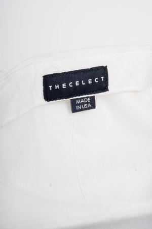 The Celect So Solid Hat - White The Celect So Solid Hat - White