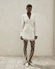 NANUSHKA Blair Deconstructed Blazer - off white - Thumbnail 1