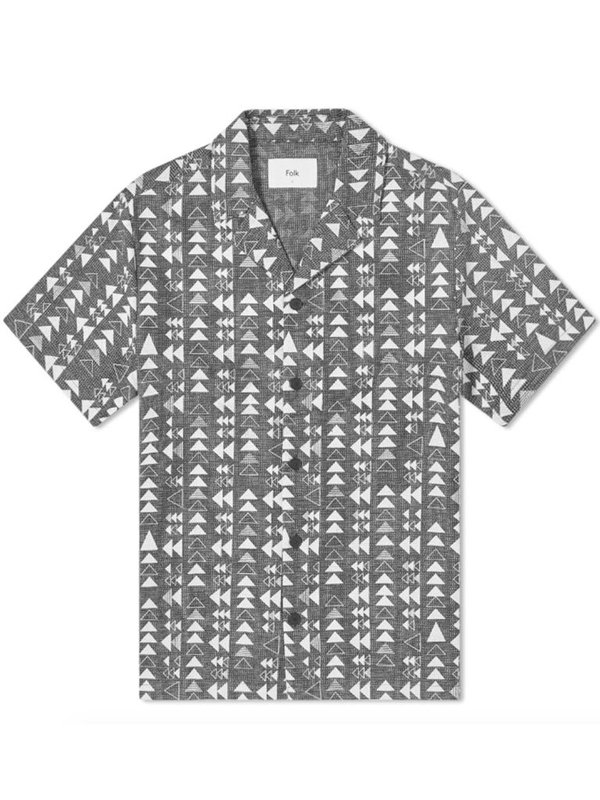 folk soft collar shirt