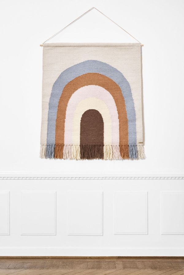 OYOY Follow the Rainbow Wall Rug OYOY Follow the Rainbow Wall Rug