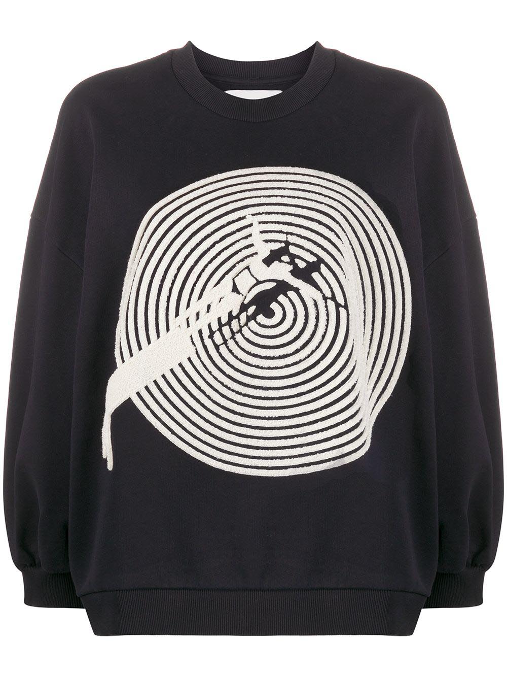 HENRIK VIBSKOV - Sun Moon Sweat - Black - kitoit / kiik