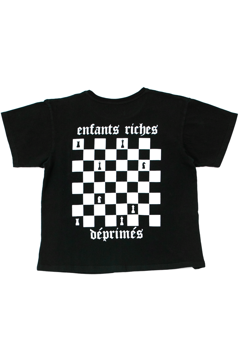 Enfants riches déprimés checkerboard Enfants Riches Deprimes Checkerboard T Shirt - Black