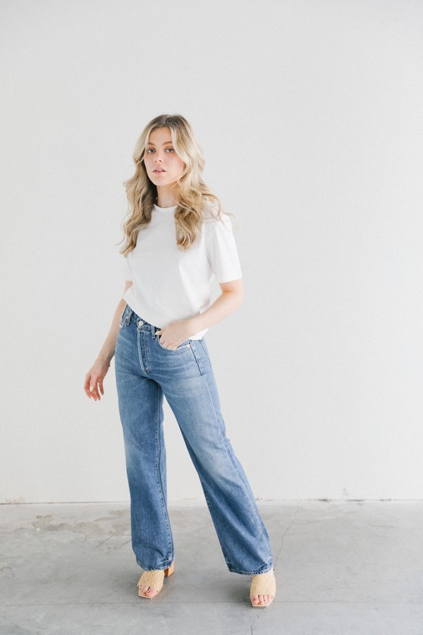 CITIZENS OF HUMANITY FLAVIE デニム　27 Citizens of Humanity Flavie Ultra High-Rise Wide-Leg Jeans