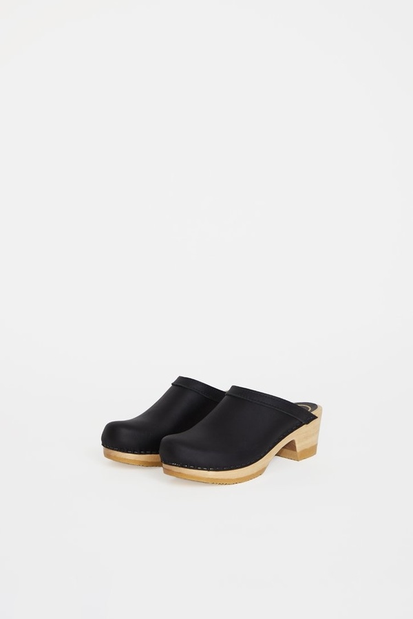 No.6 Old School Clog - Mid Heel - Bourbon No.6 Old School Clog - Mid Heel - Bourbon