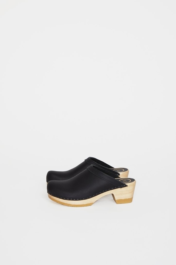 No.6 Old School Clog - Mid Heel - Bourbon No.6 Old School Clog - Mid Heel - Bourbon