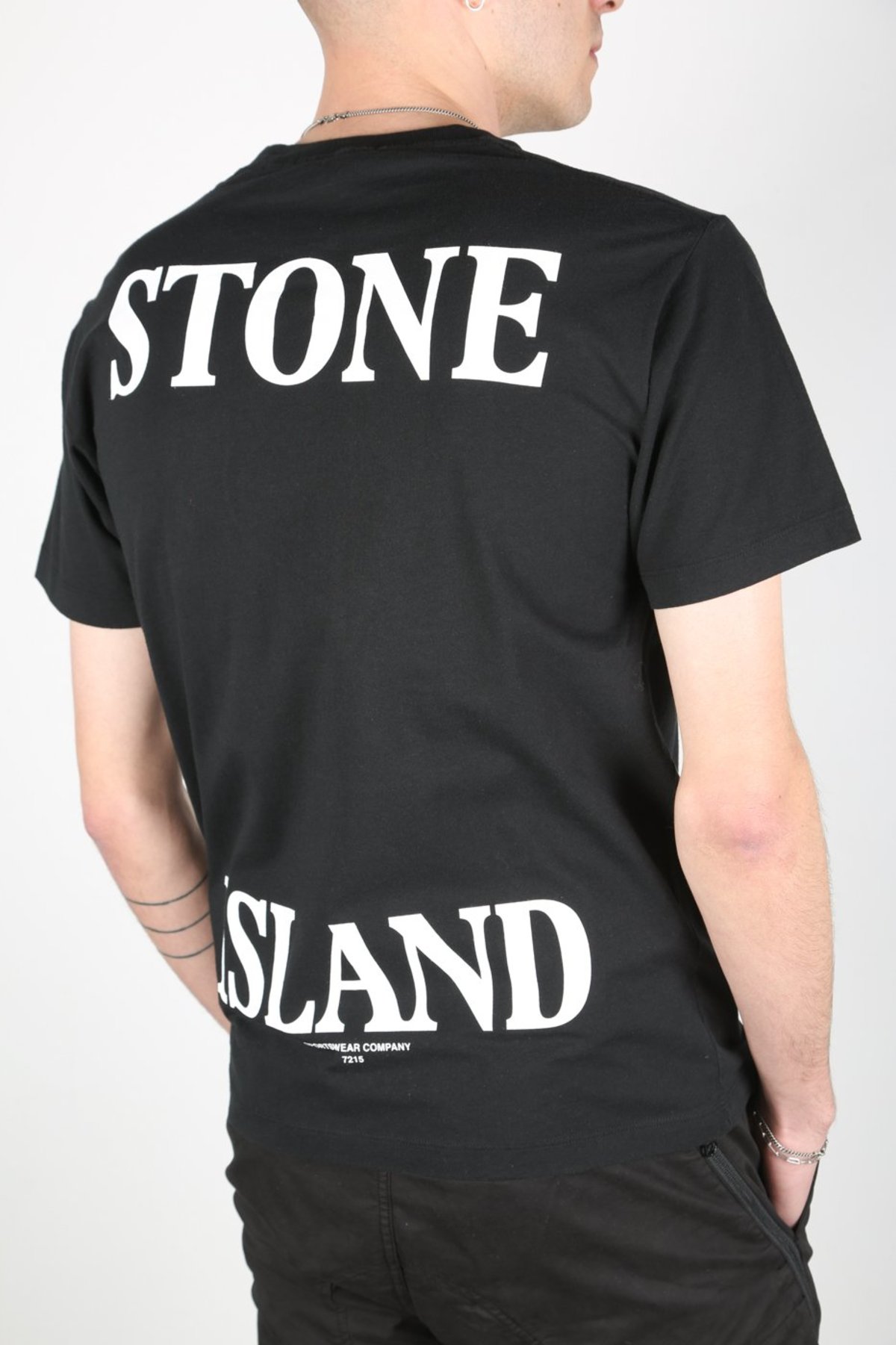 Stone Island 2NS89 DATA SCAN TEE - Black | Garmentory