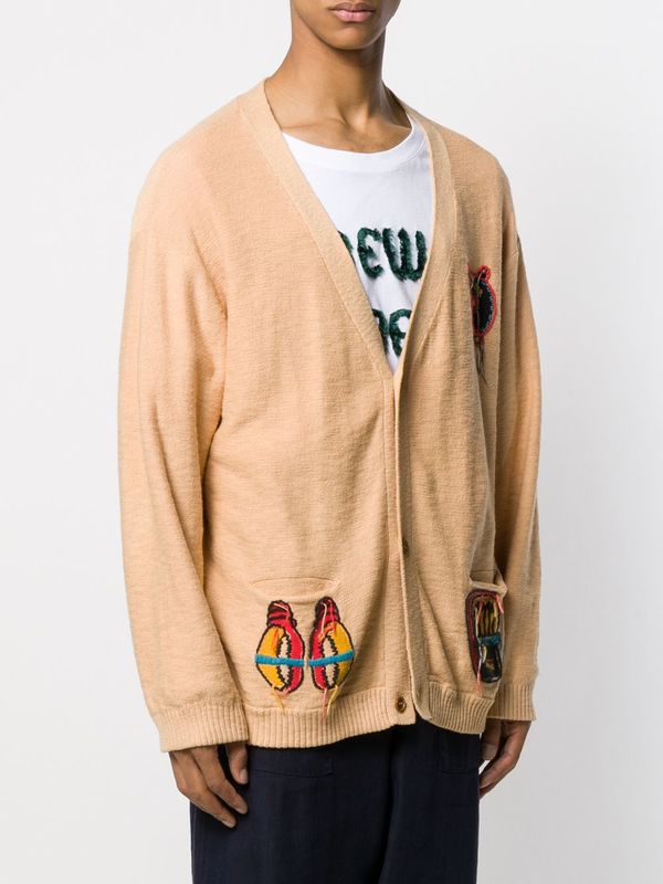 Henrik Vibskov Fisherman Cardigan - Beige Henrik Vibskov Fisherman Cardigan - Beige