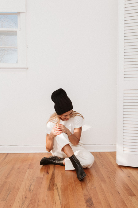 Wol Hide Rib Hat in Cocoa