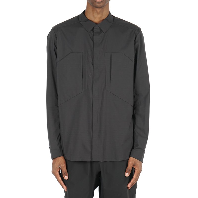 VEILANCE DEMLO OVERSHIRT - BLACK | Garmentory