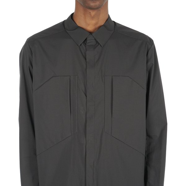 VEILANCE DEMLO OVERSHIRT - BLACK | Garmentory