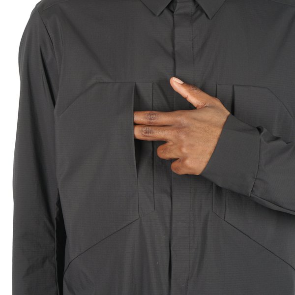 VEILANCE DEMLO OVERSHIRT - BLACK | Garmentory