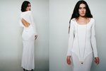 Bevza Scarlett Dress - Ivory - Thumbnail 6