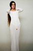 Bevza Scarlett Dress - Ivory - Thumbnail 1