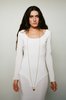 Bevza Scarlett Dress - Ivory - Thumbnail 3