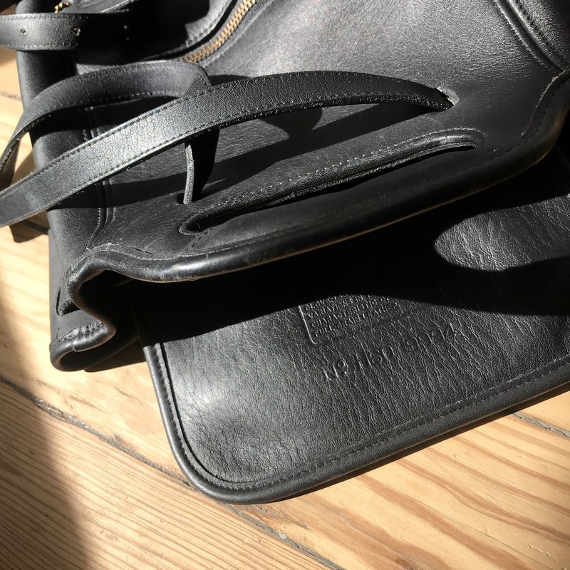 vintage Coach Leather Backpack - black | Garmentory