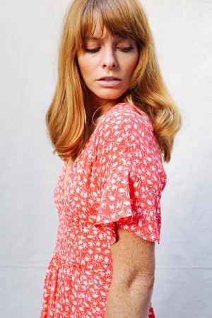 Free People In Full Bloom Dress - Red Combo | Garmentory