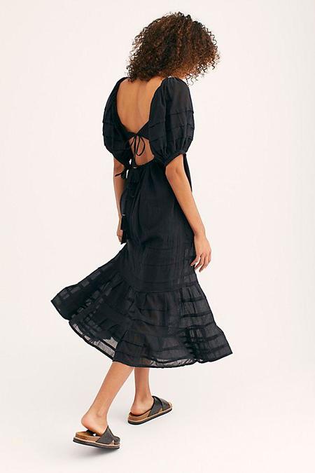 Free People Let's Be Friends Midi Dress 