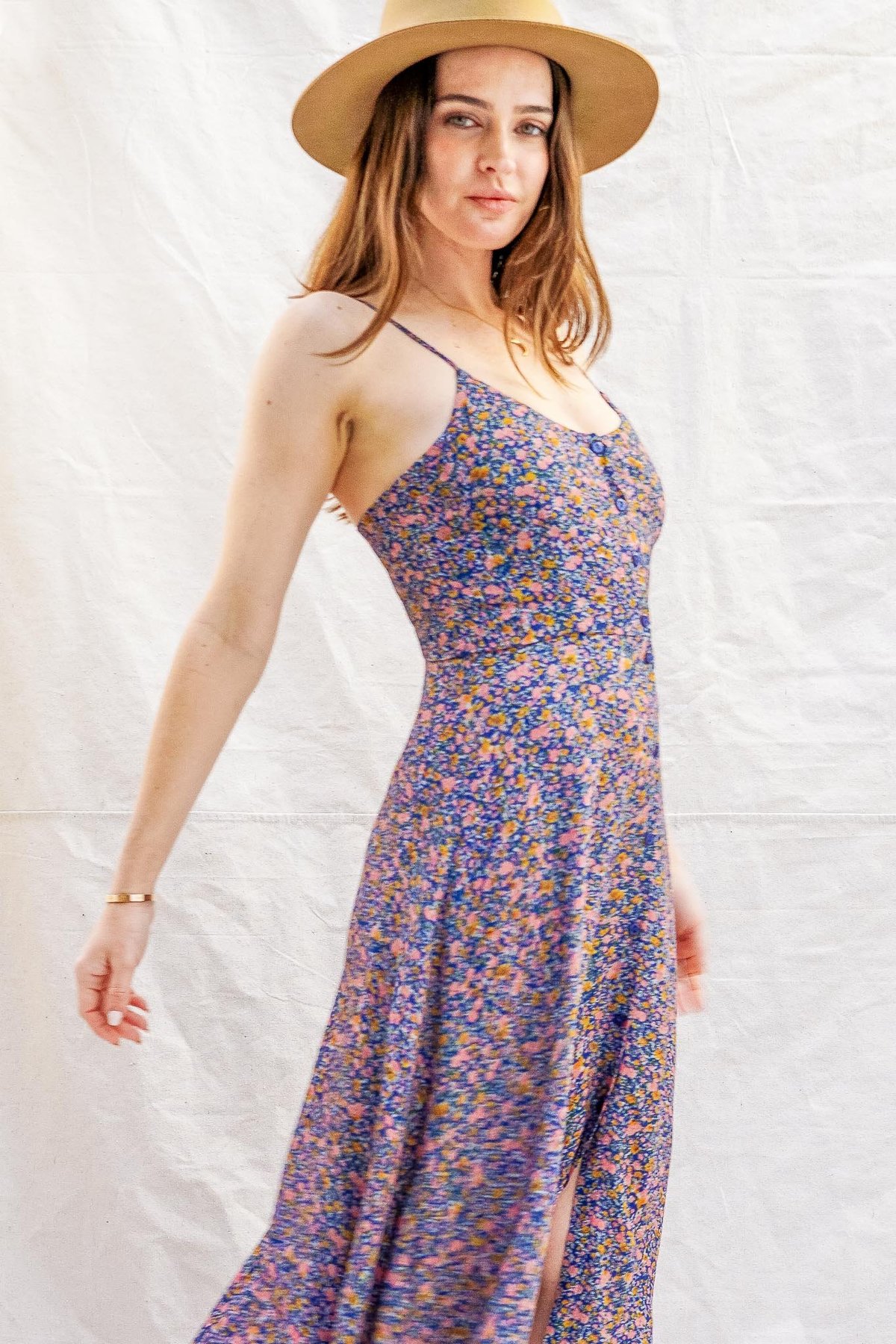 Rollas Midsummer Coast Floral Dress - blue | Garmentory