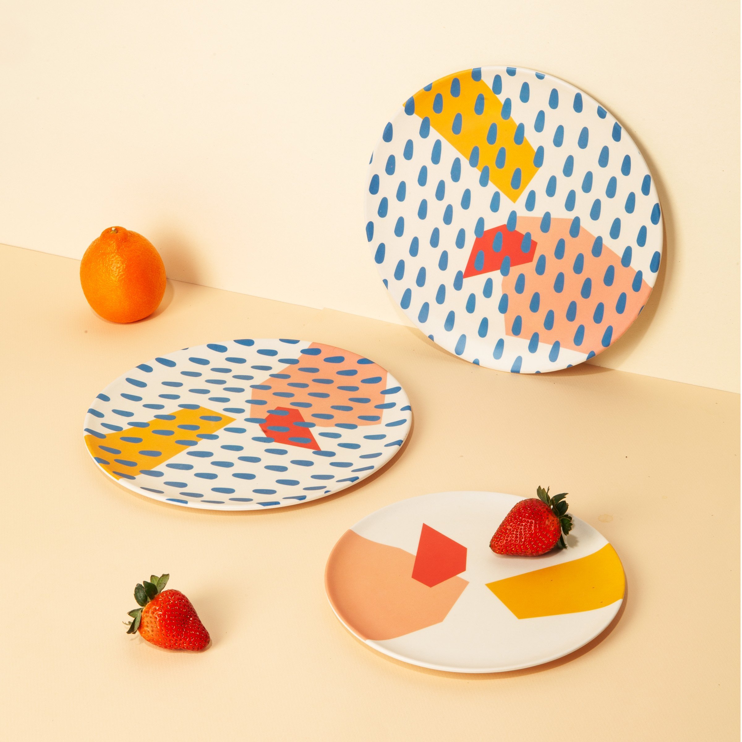 Poketo Bamboo Dinner Plate Set Drops Garmentory