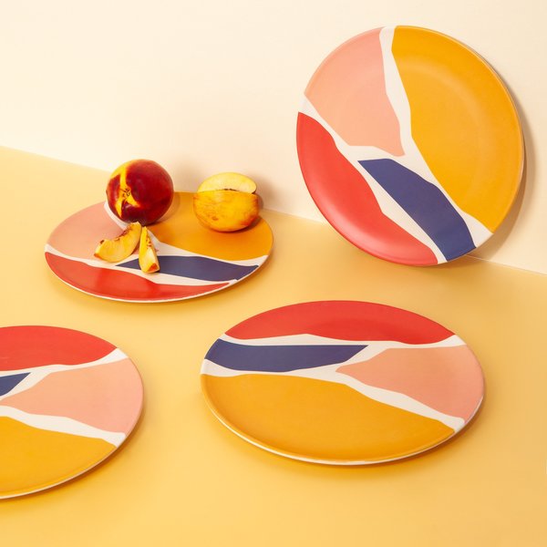 Bamboo Dinner Plate Set in Fragments Garmentory