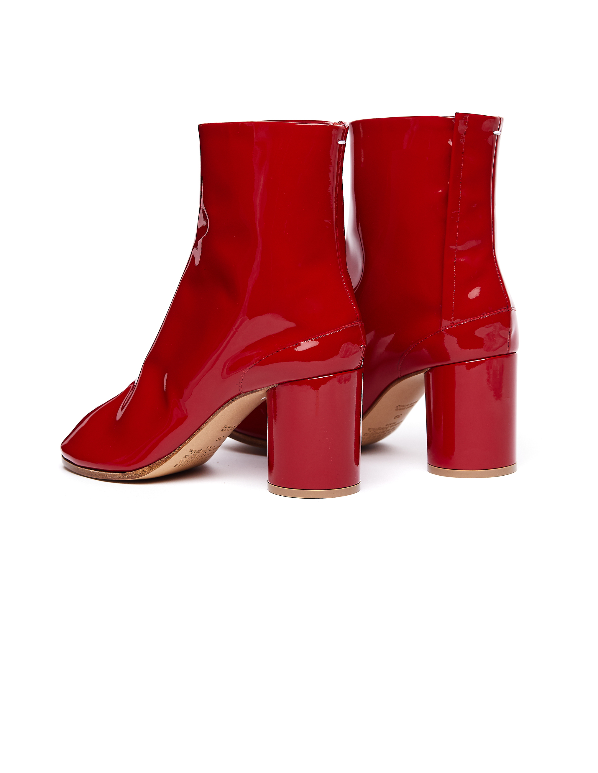 margiela patent boots