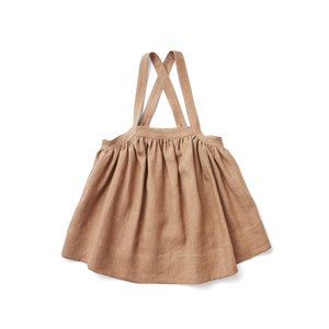 Soor Ploom Eloise Pinafore Dress in Moth | Garmentory