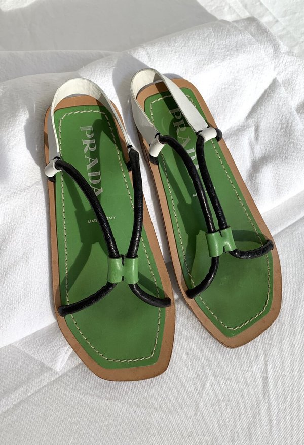 Vintage Prada sandals | Garmentory