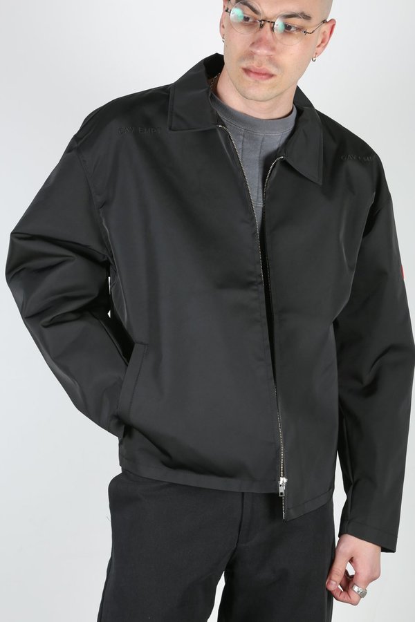 CAV EMPT ナイロンジャケット 黒 C.E / シーイー | STAND COLLAR ZIP JACKET - Charcoal | 通販 - 正規