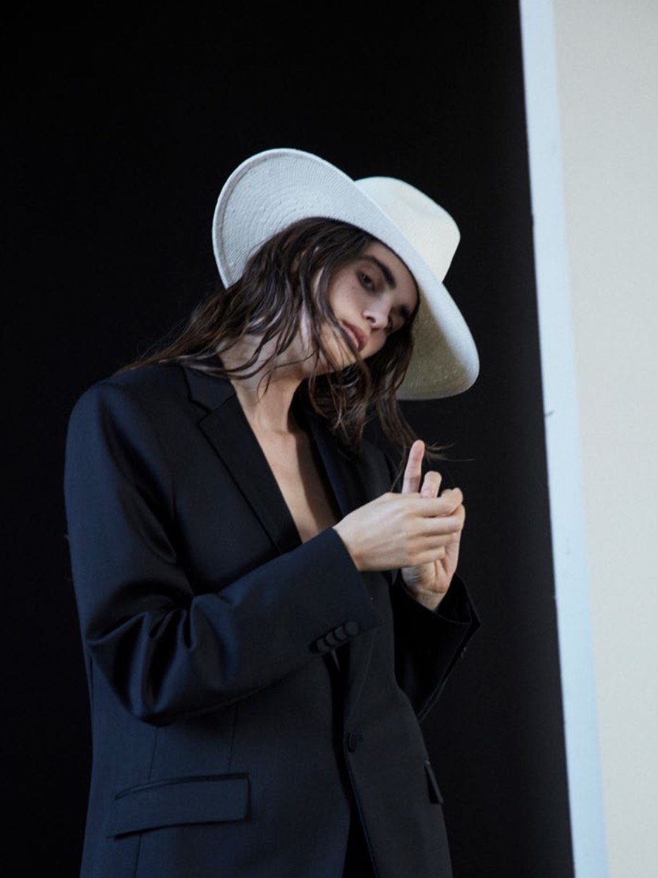JANESSA LEONE　 DEMITRIA Janessa Leone Demetria Hat - Beige | Garmentory